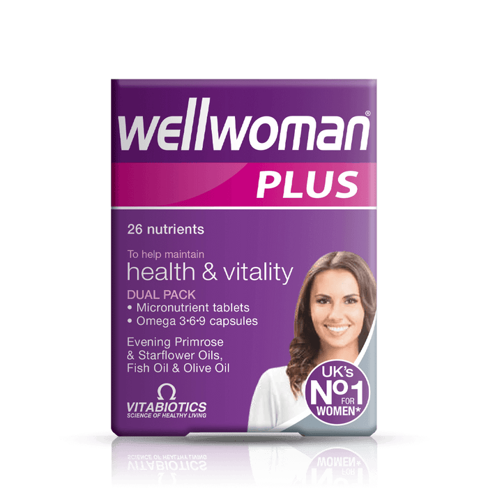 Vitabiotics Wellwoman Plus Omega 3-6-9