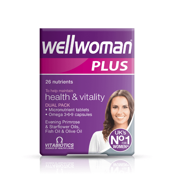 Vitabiotics Wellwoman Plus Omega 3-6-9